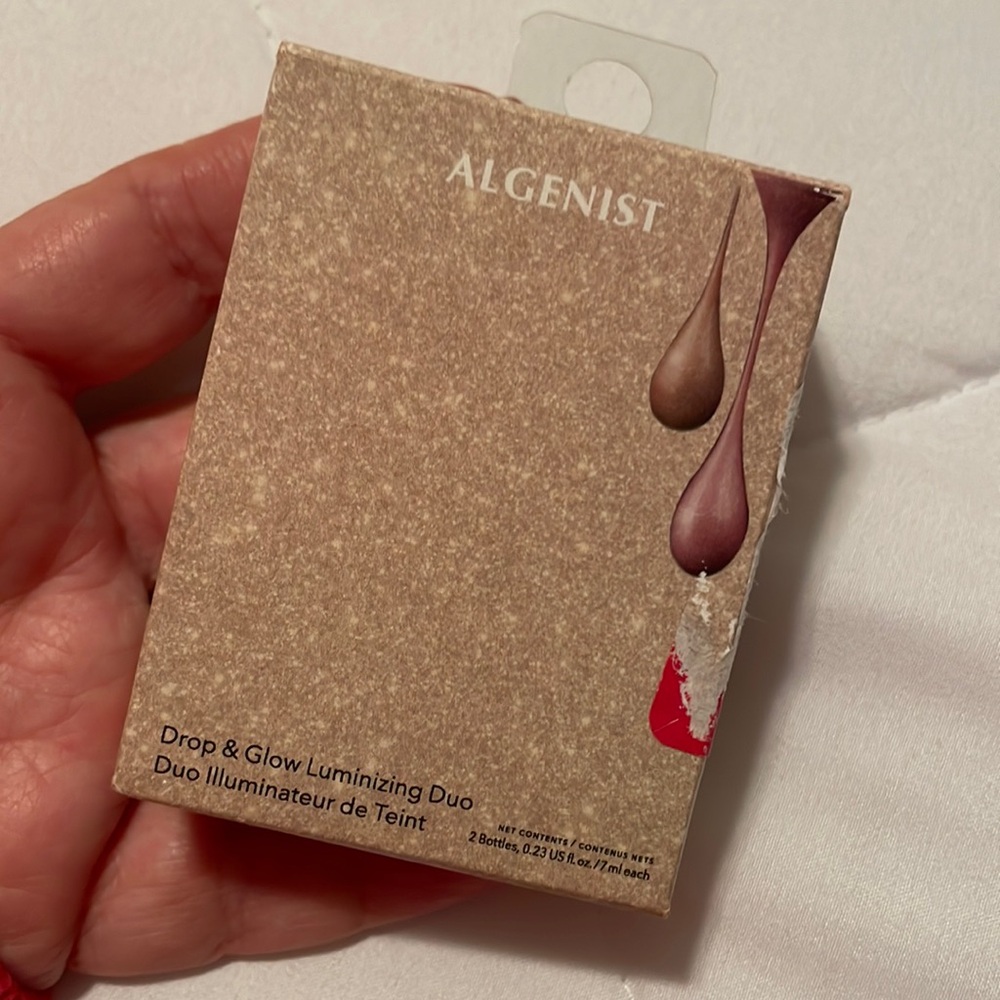 NIB Algenist drop and go aluminizing duo
